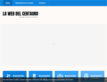 Tablet Screenshot of lawebdelcentauro.org